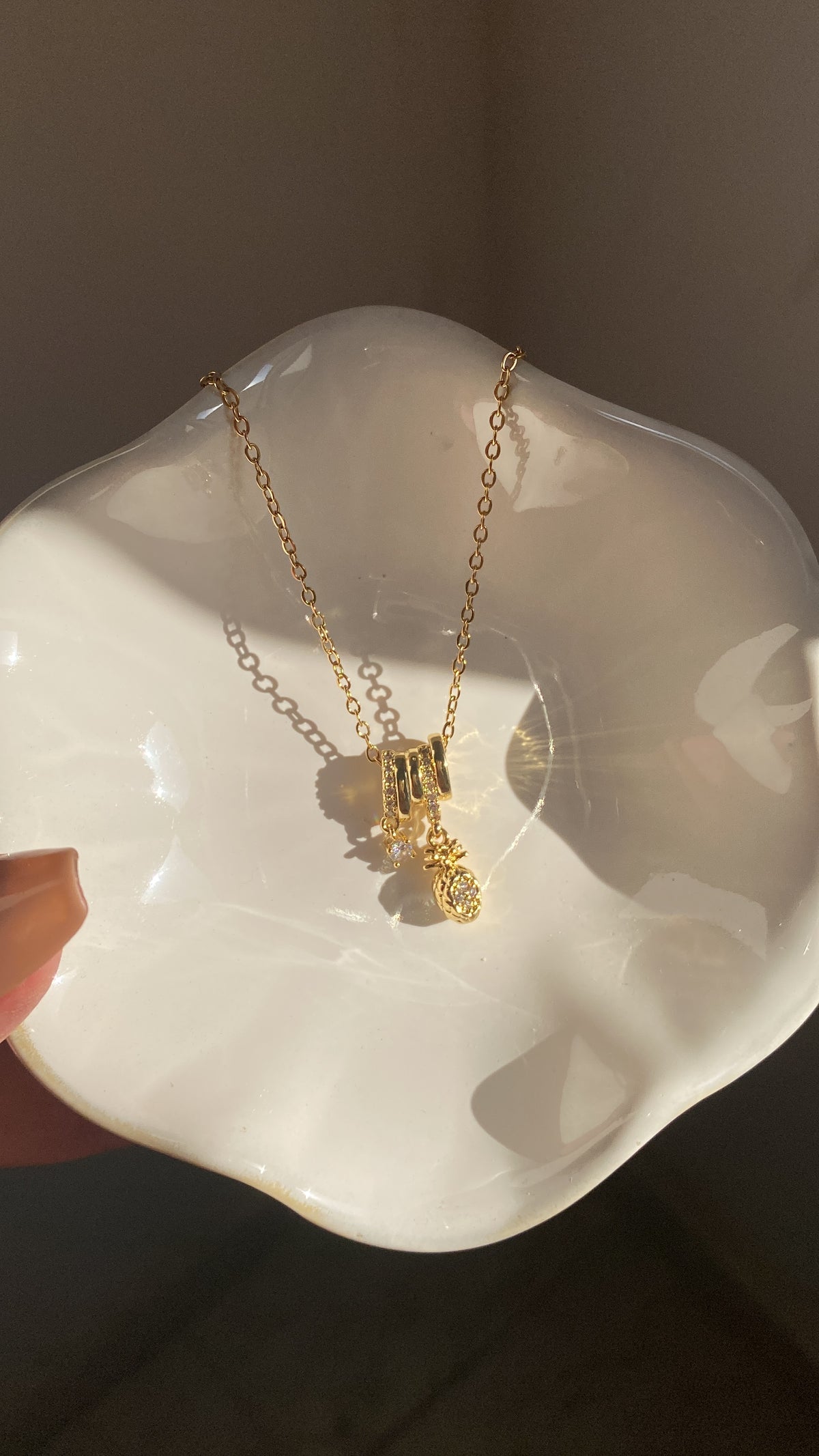 Pineapple necklace