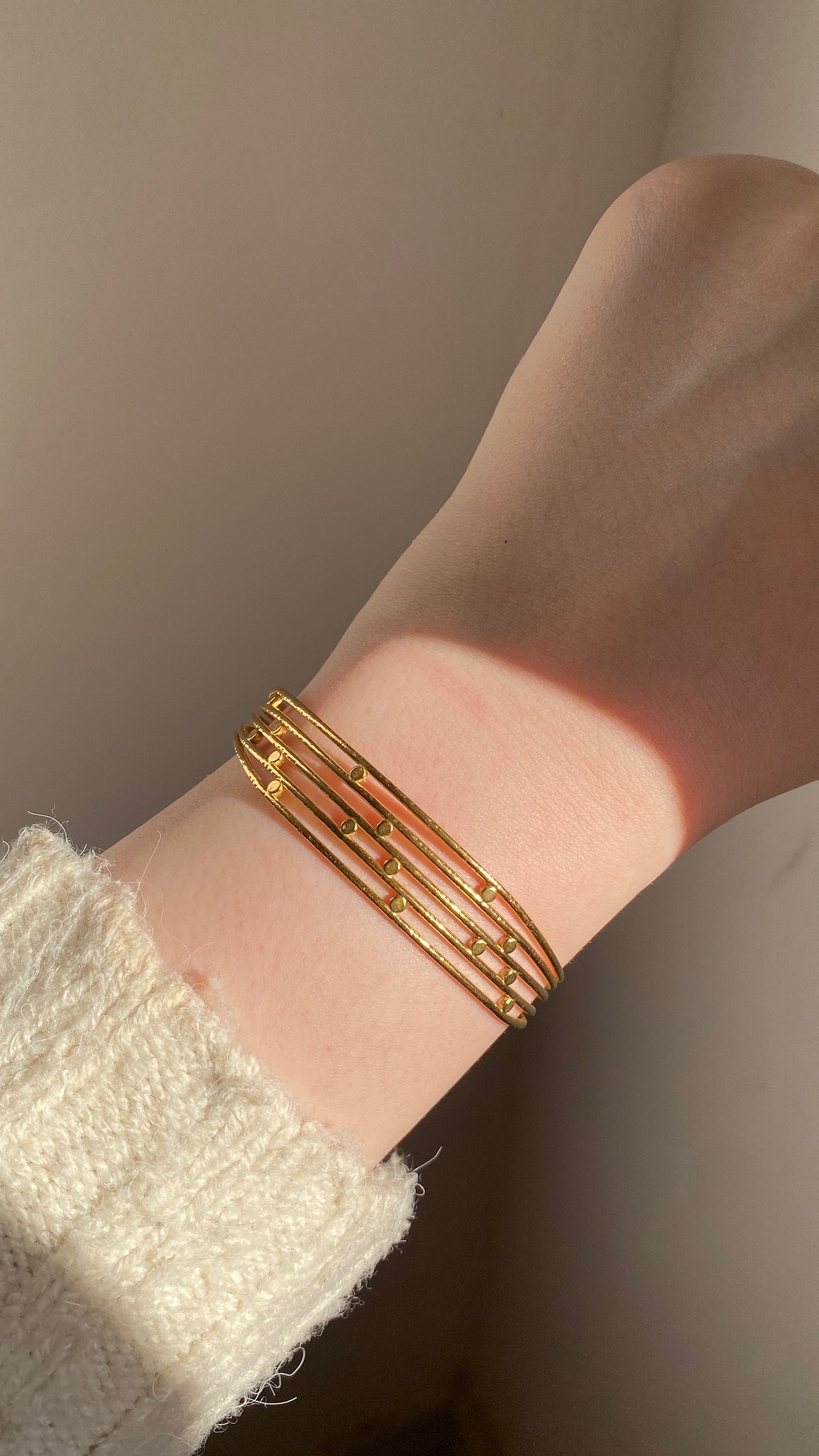 Mesh bangle