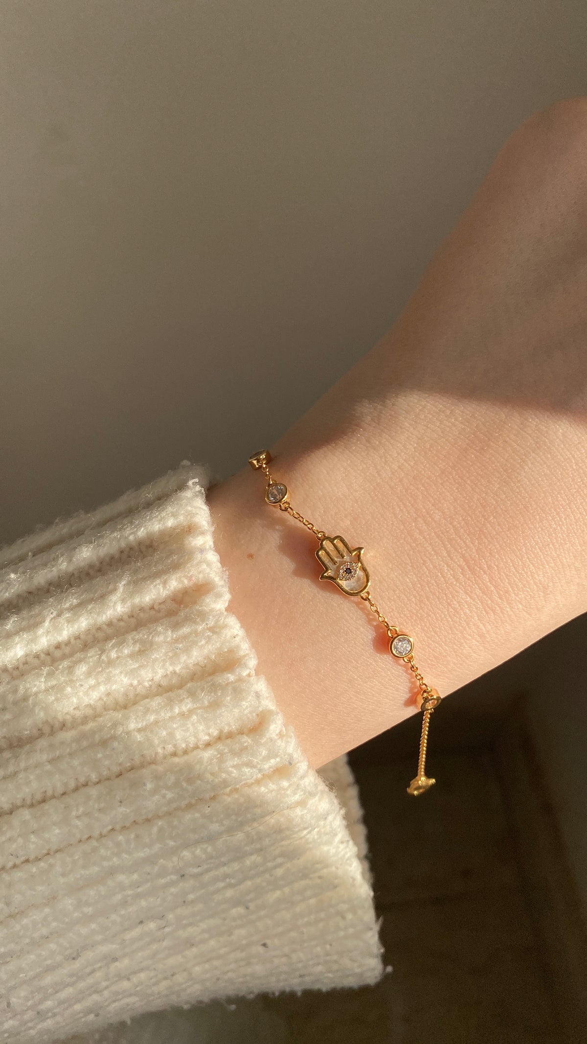 Evil eye bracelet