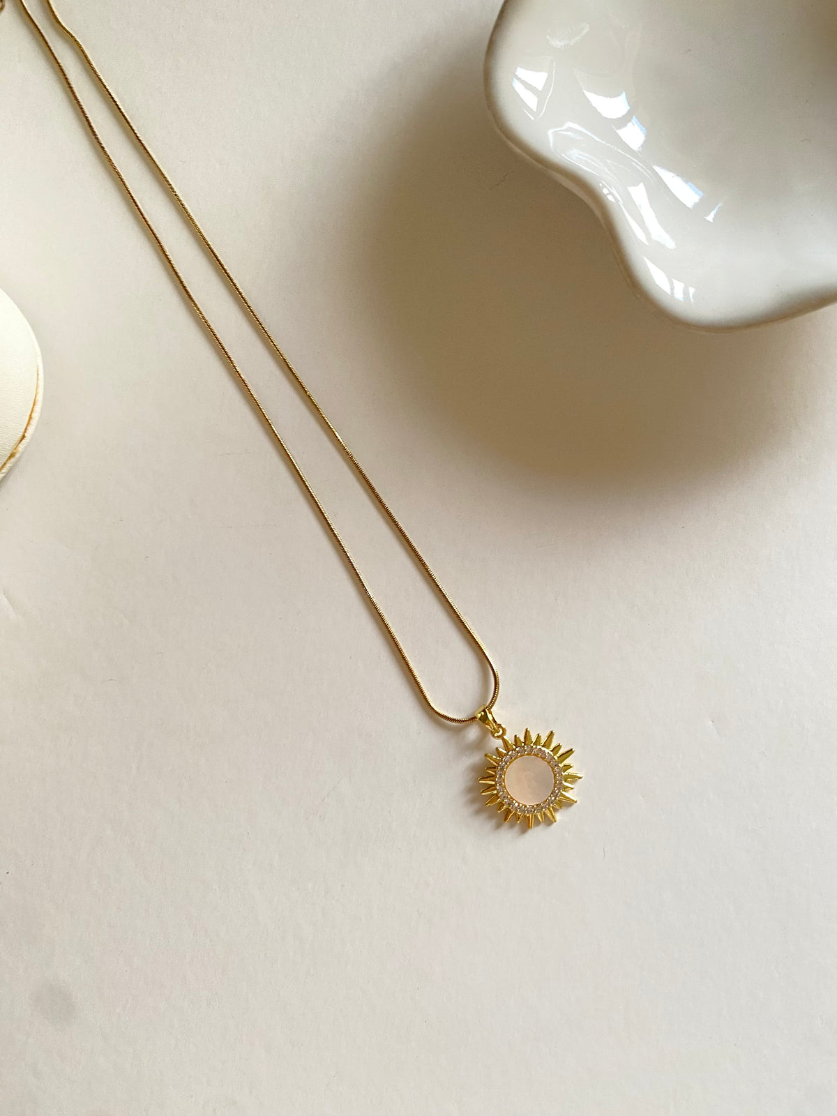 Sun necklace