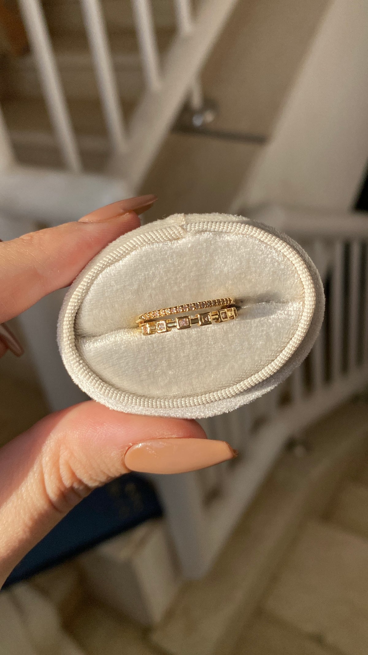 Double layer ring