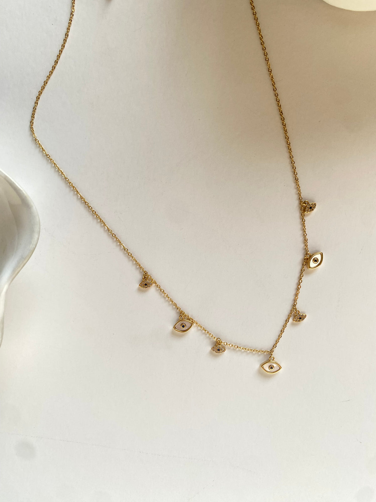 Evil eye necklace