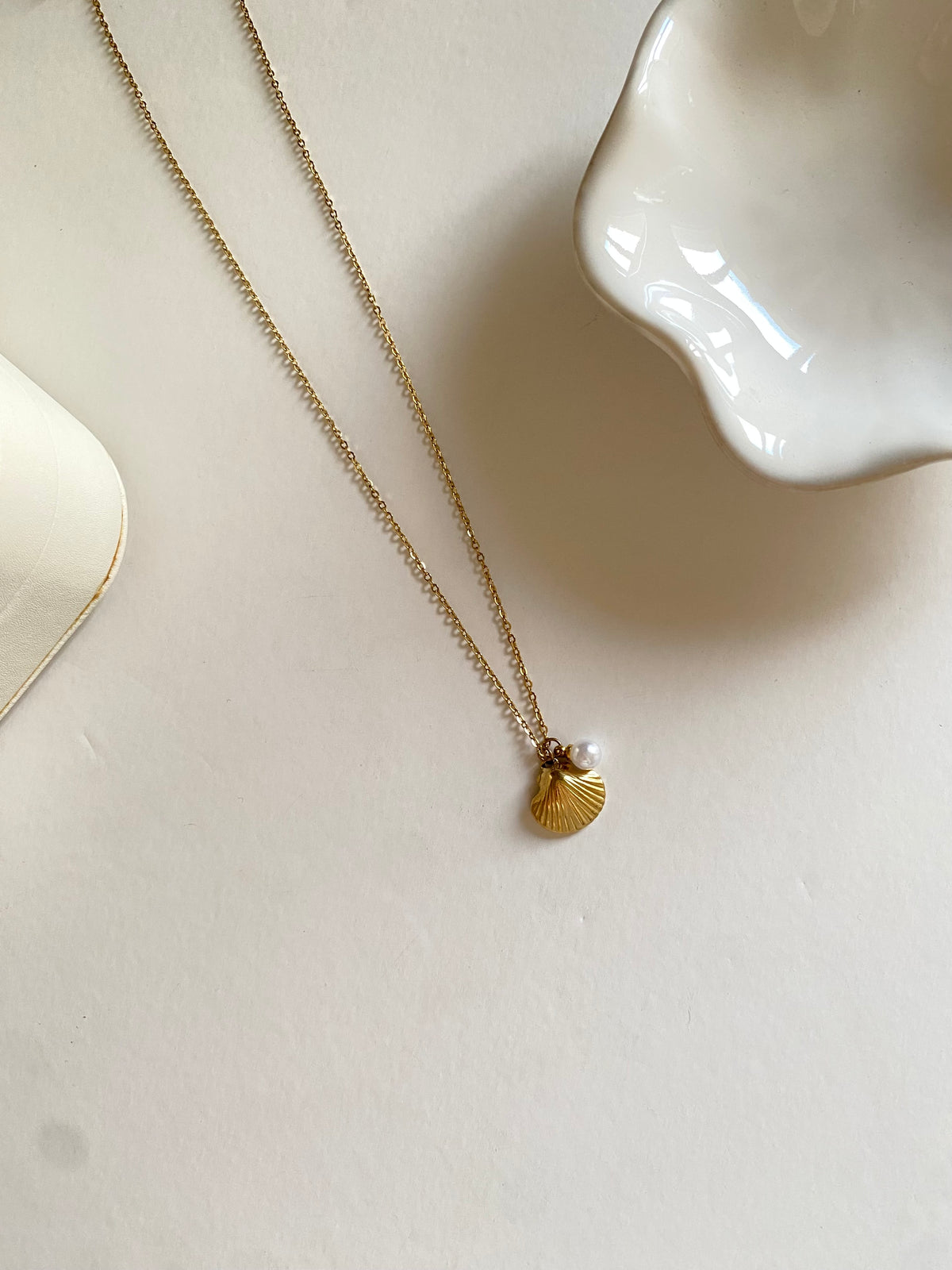 Seashell necklace