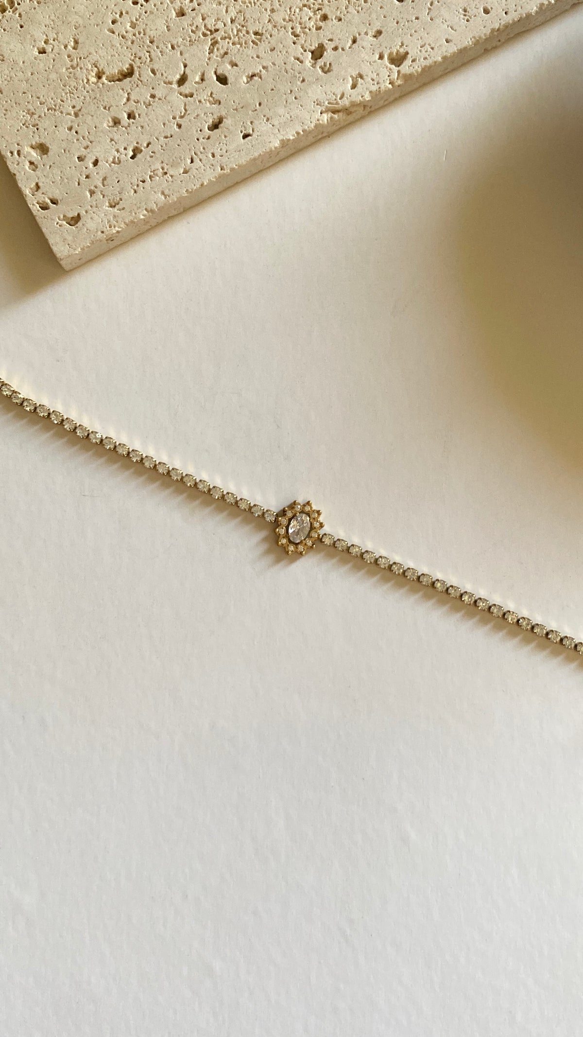 Sun tennis bracelet