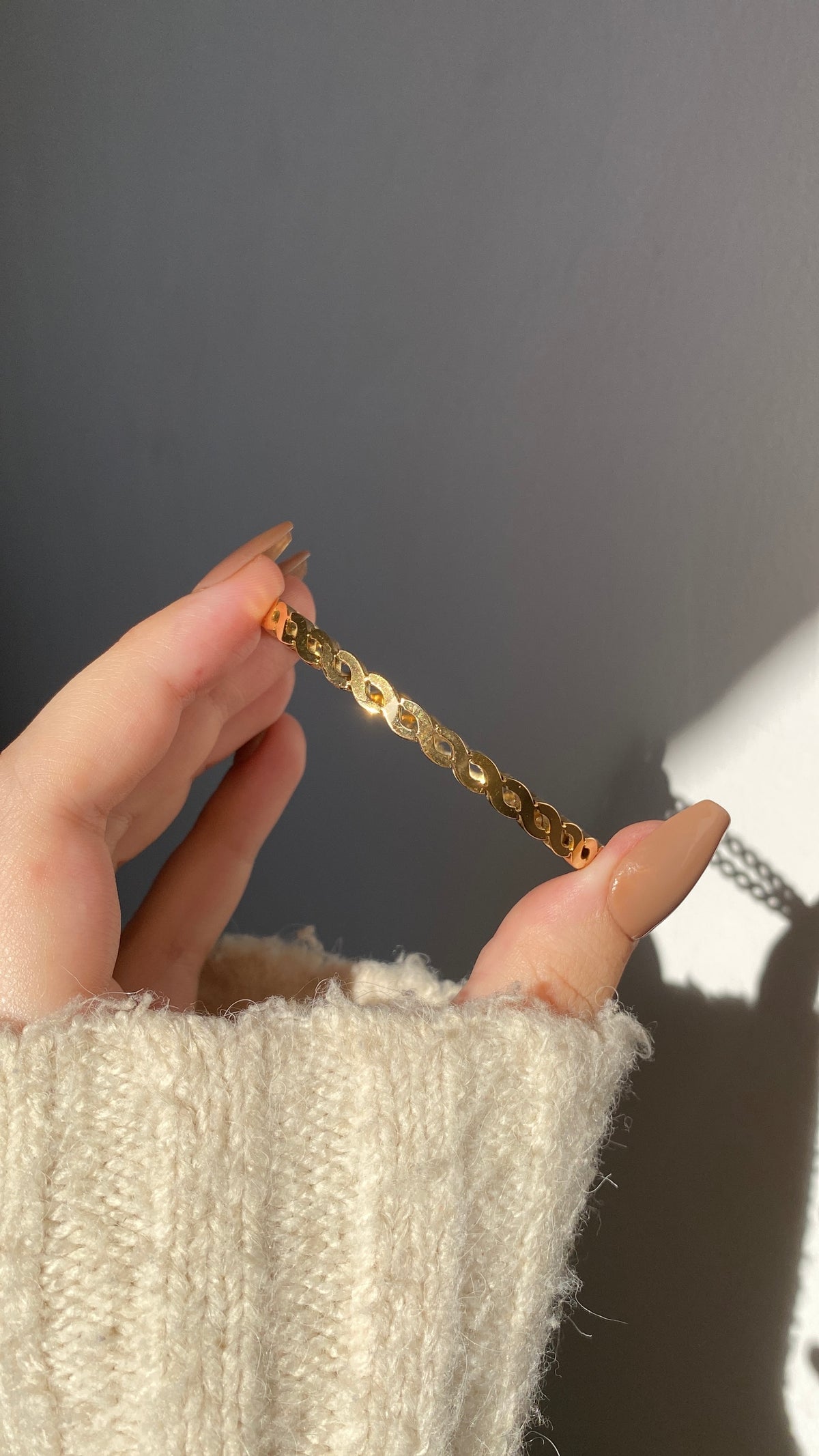 Braided bangle