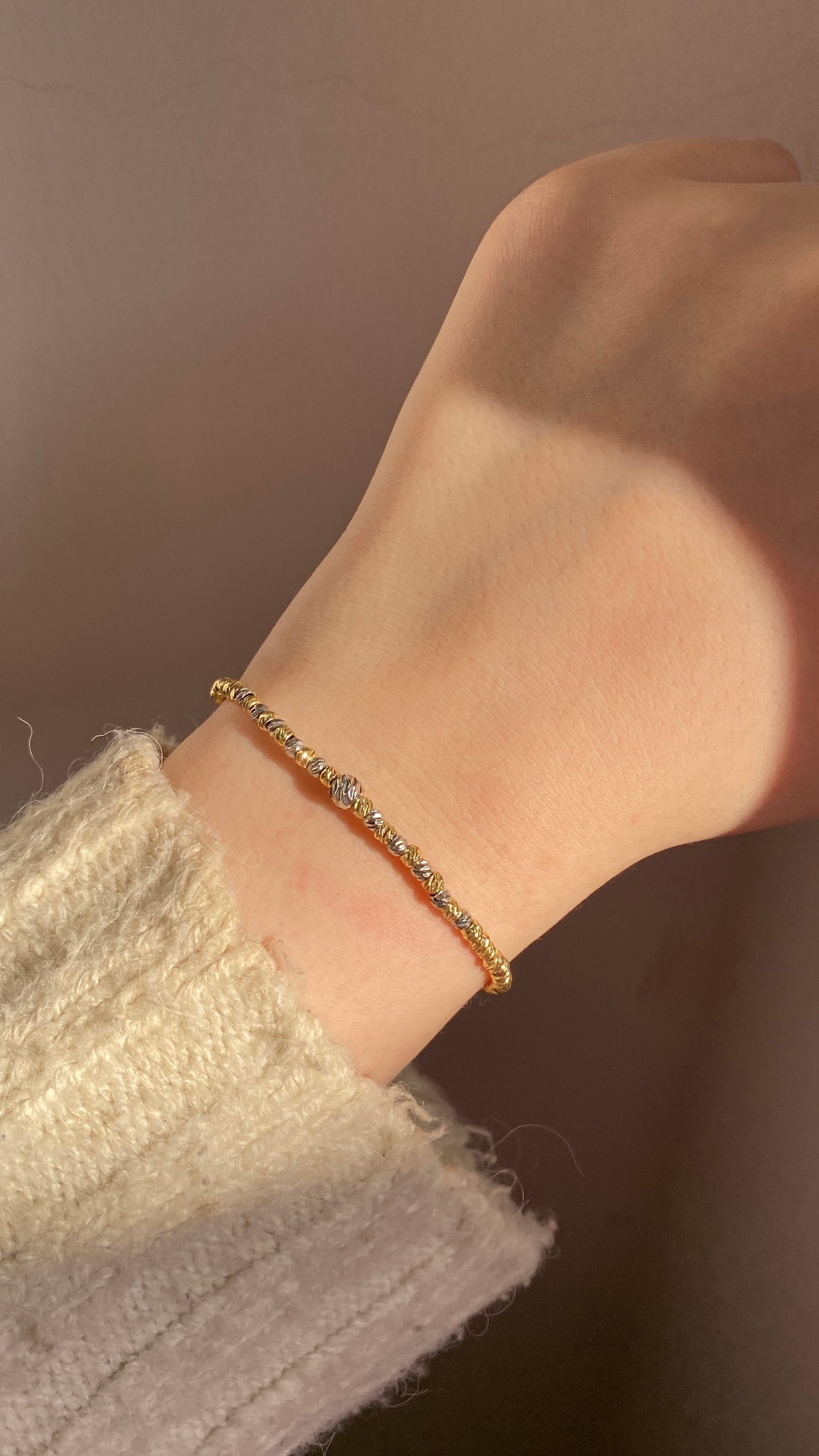 Mixed beads bracelet