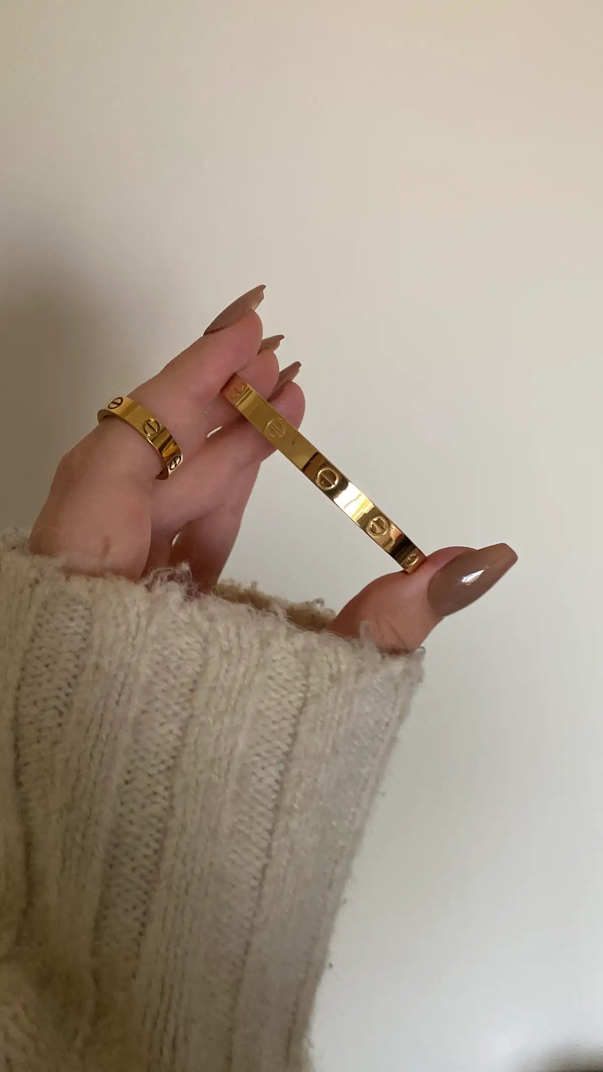 Nail bangle and ring