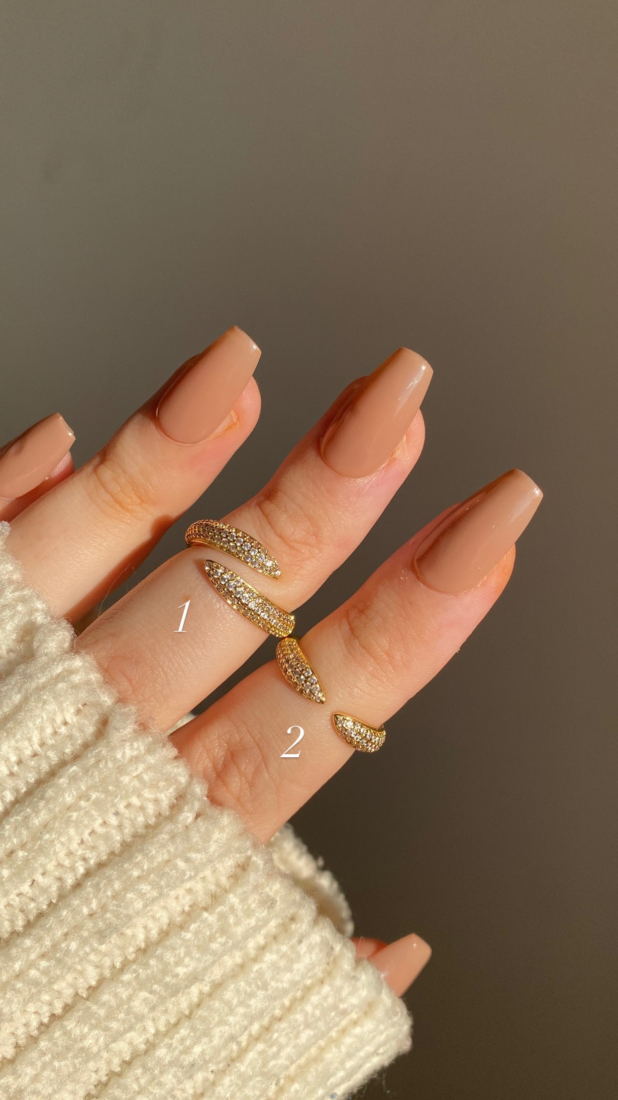 Cuff rings
