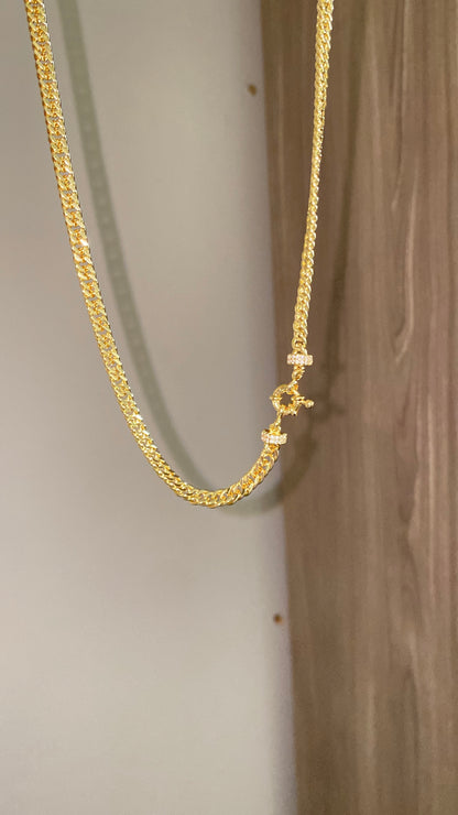 Chain necklace and bracelet