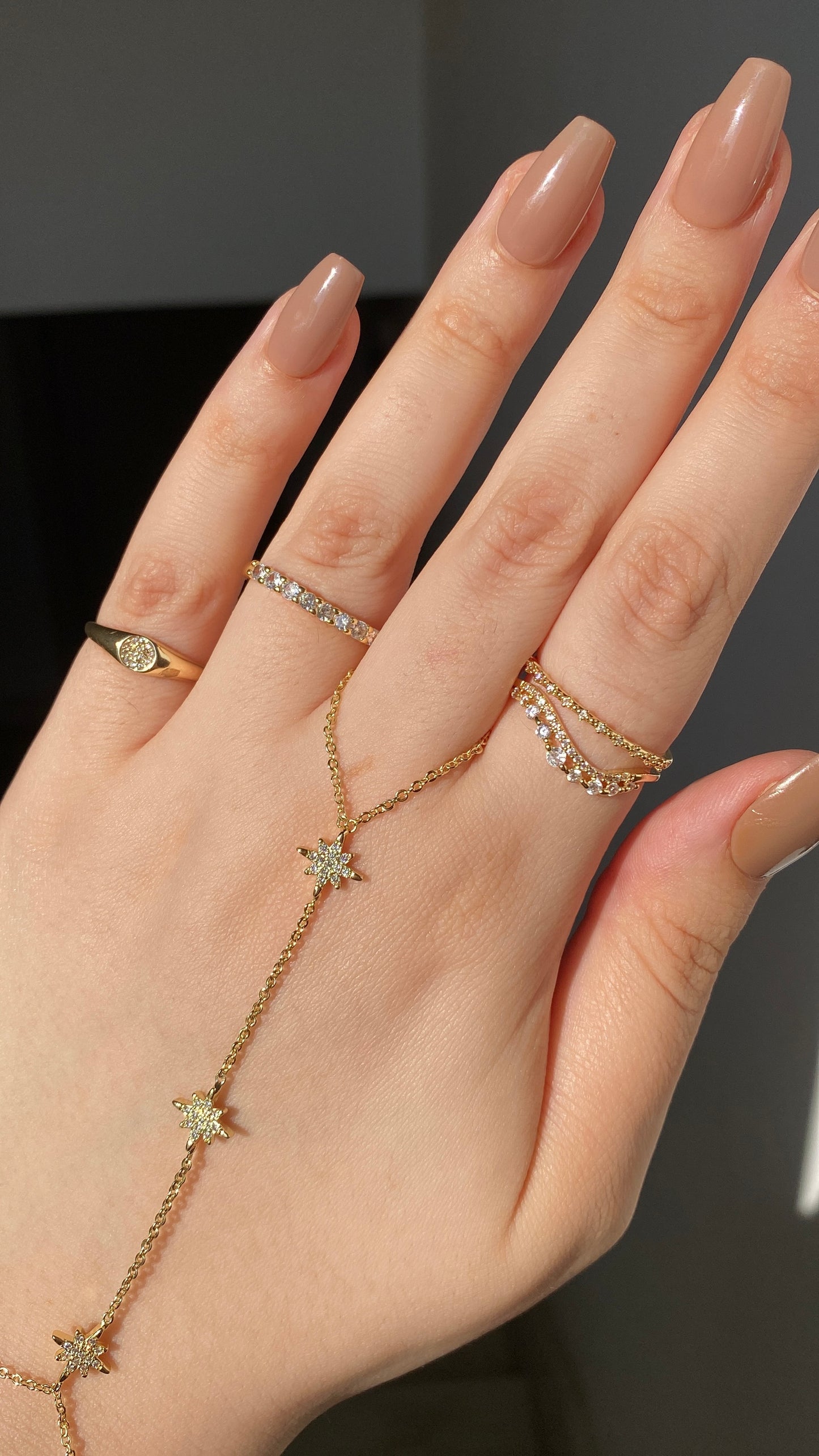 Triple star stacking