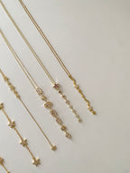 Stars drop necklaces