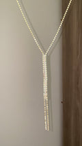 Triple layers drop necklace