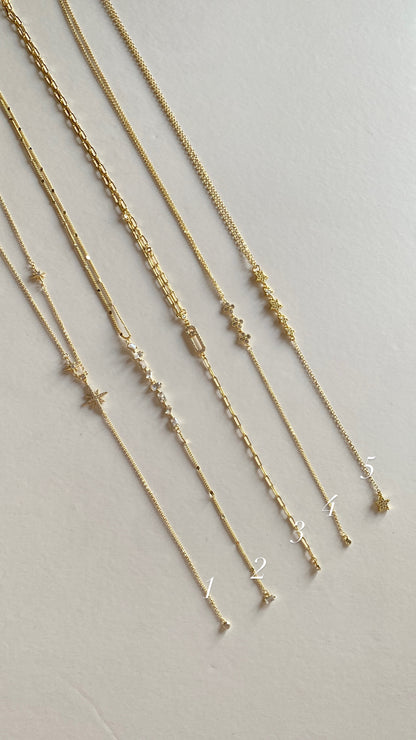 Drop necklaces
