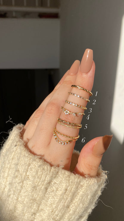 Flower and twisted rings