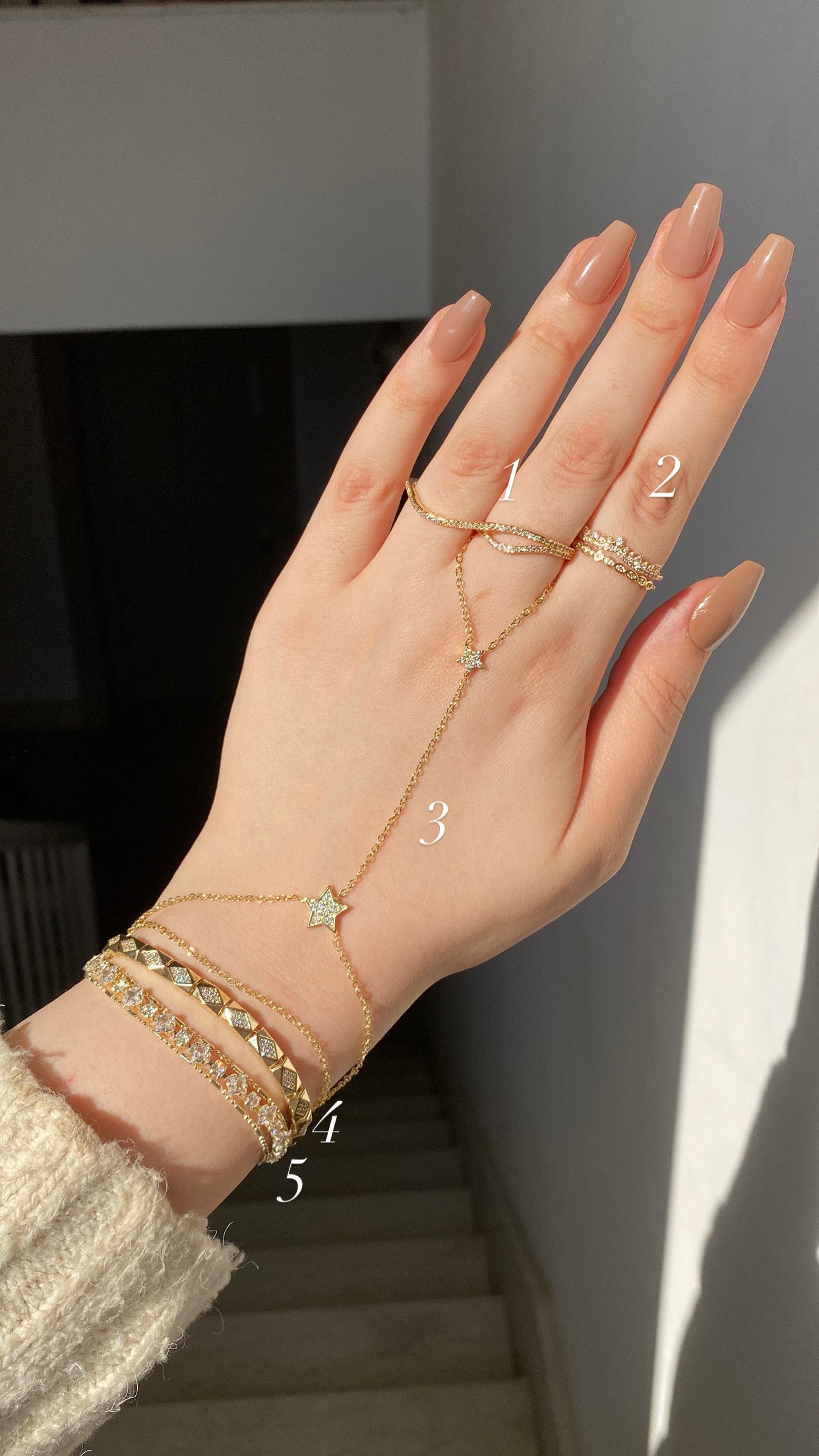 Two stars stacking