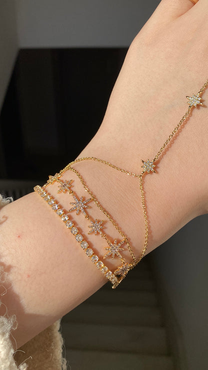 Triple star stacking