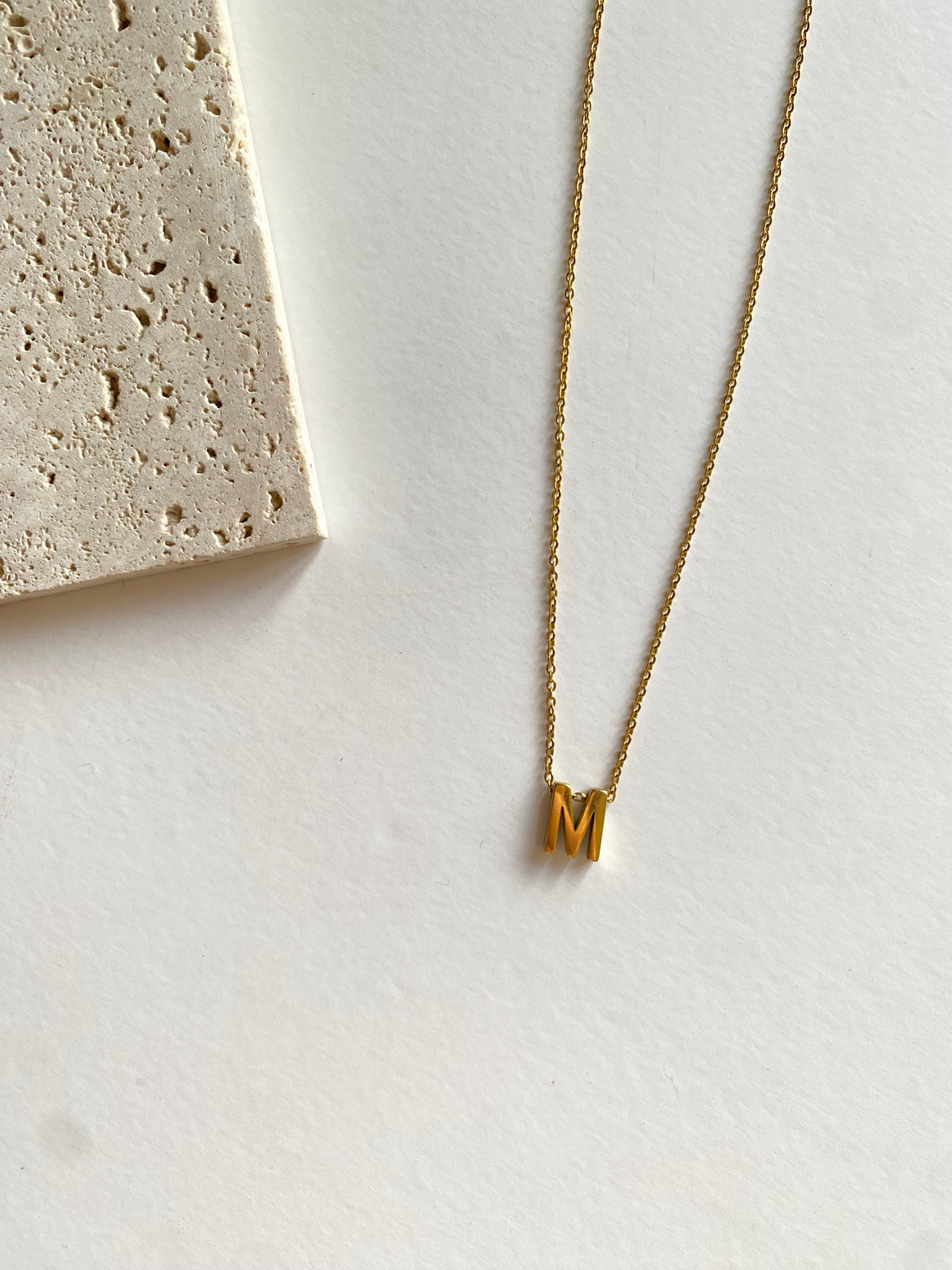 Petite m necklace