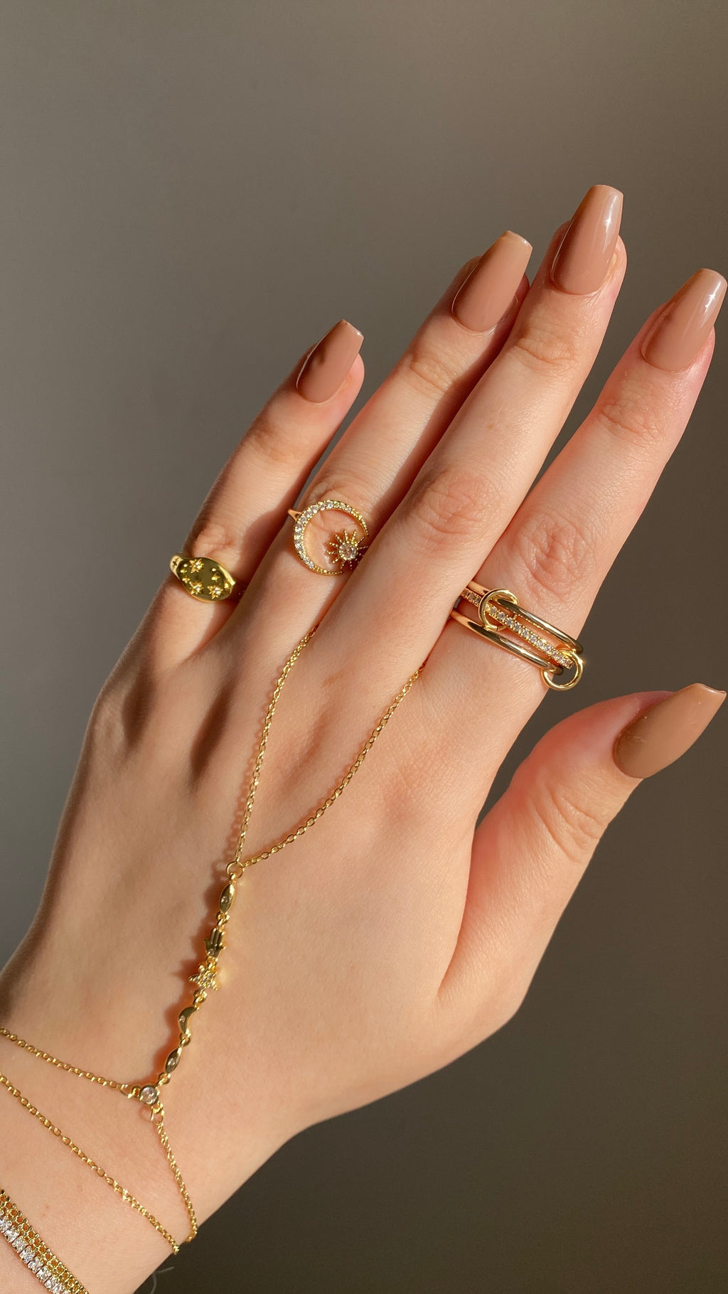 Crystal moon stacking