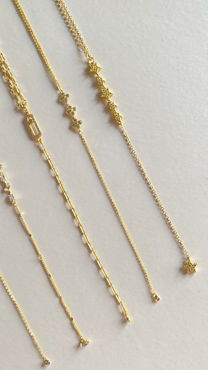 Drop necklaces