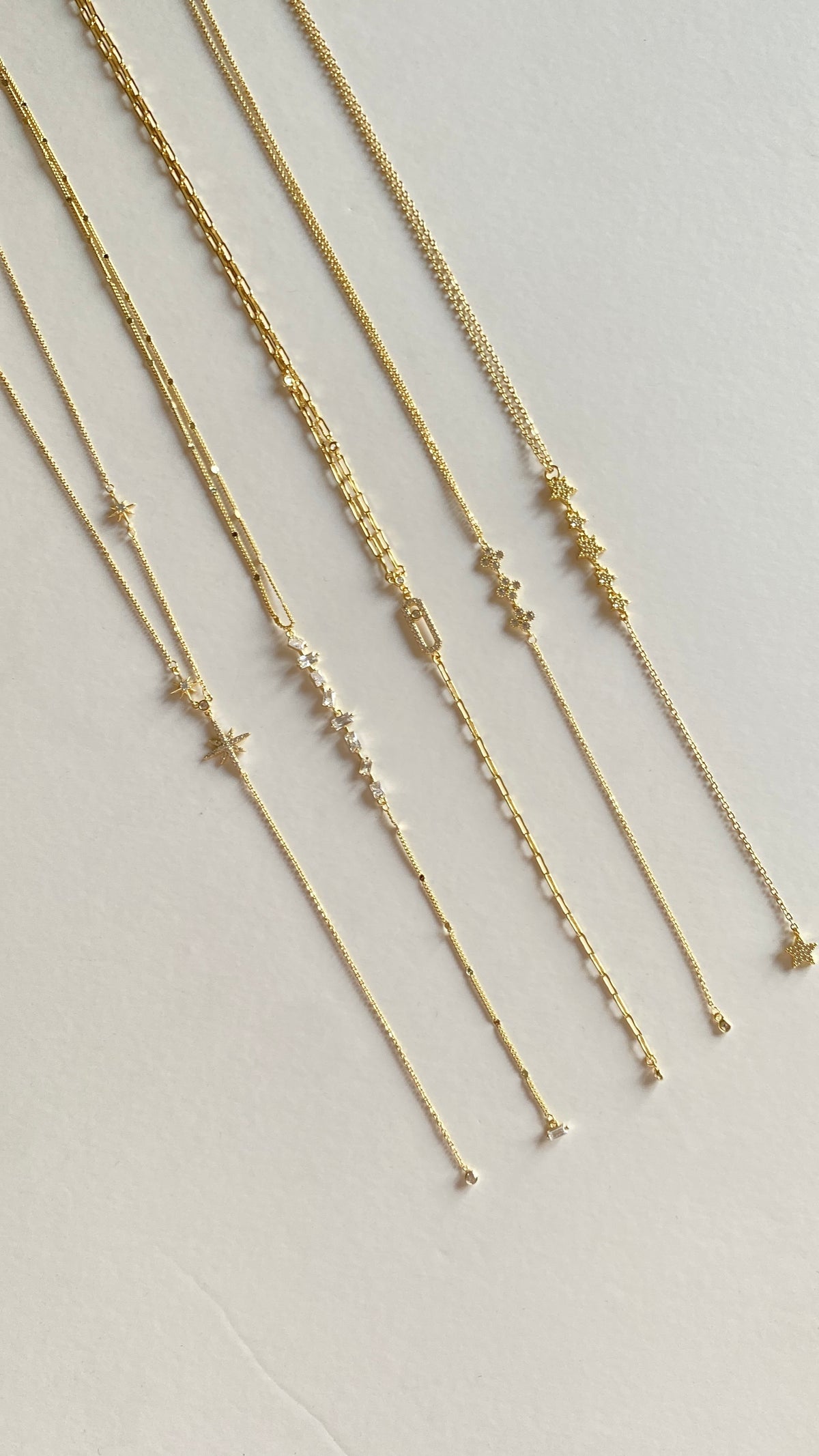 Drop necklaces