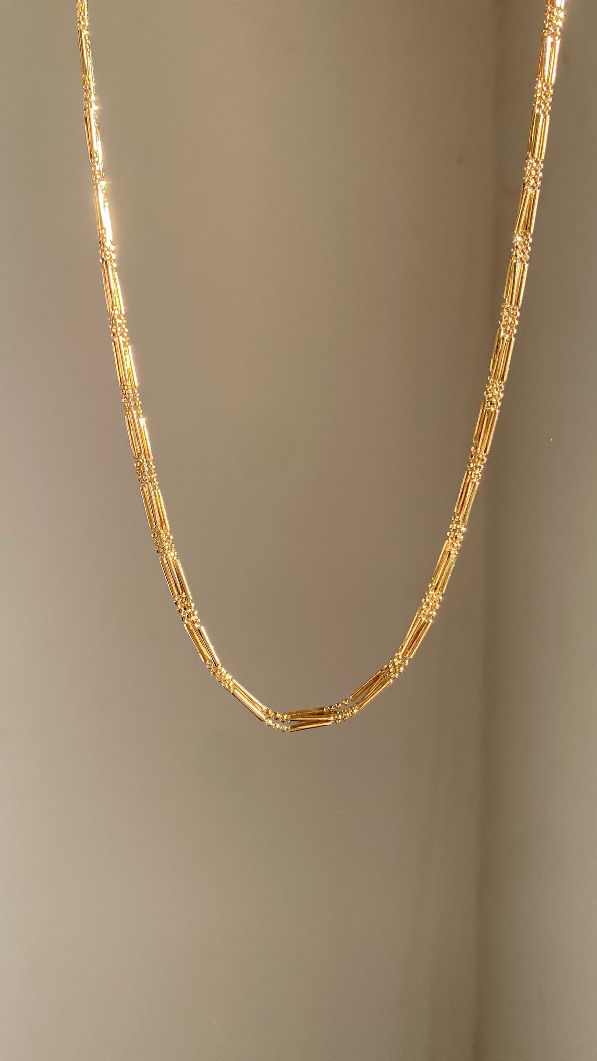 Triple layers necklace