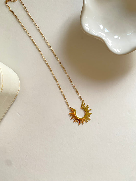 Sun necklace