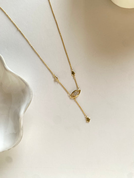 Evil eye necklace
