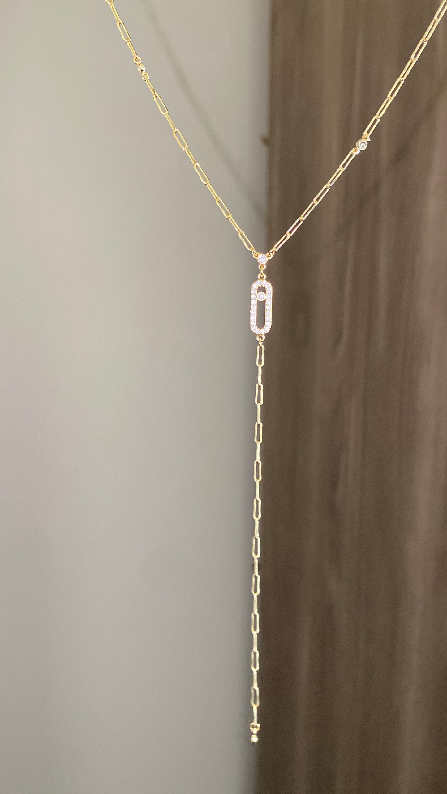 Messika drop necklace