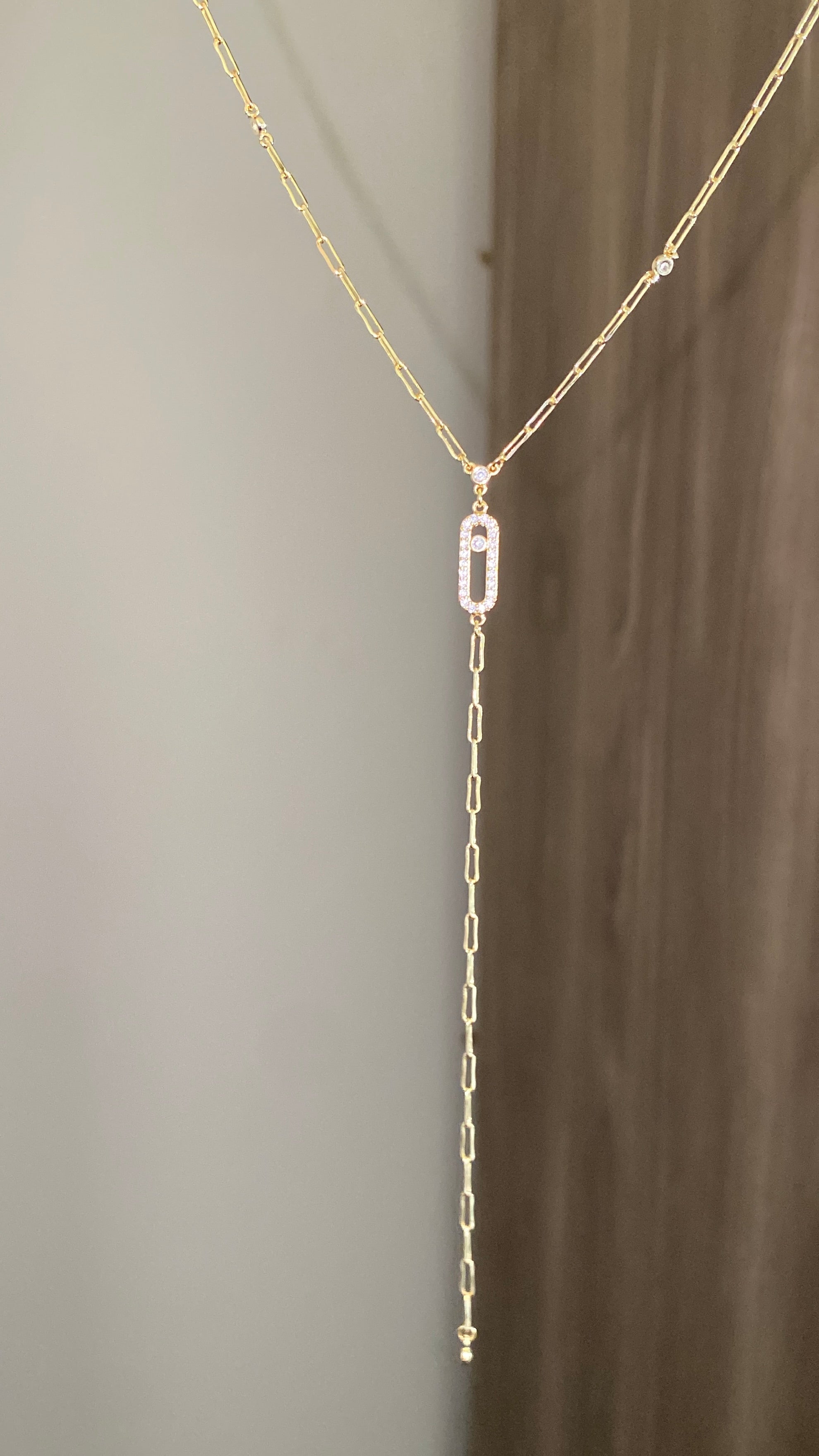 Messika drop necklace