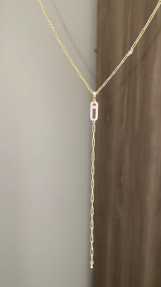 Messika drop necklace