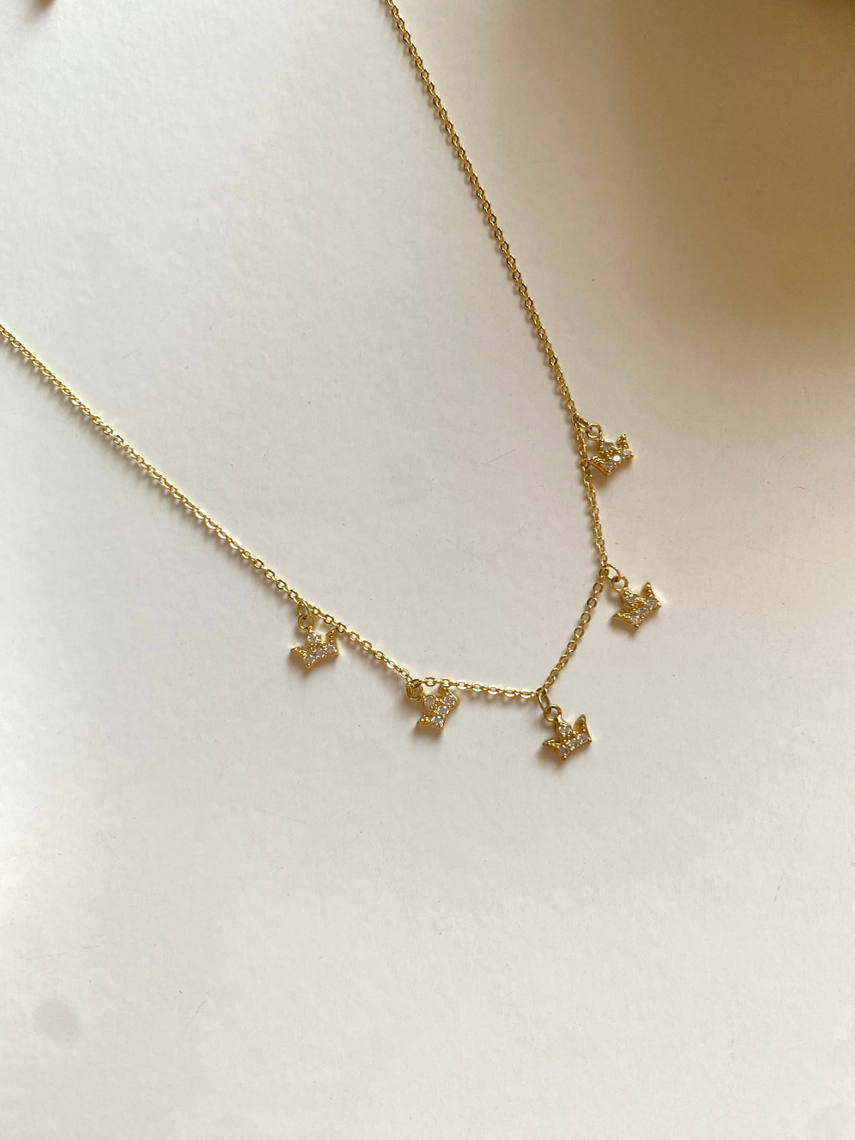 Crown necklace