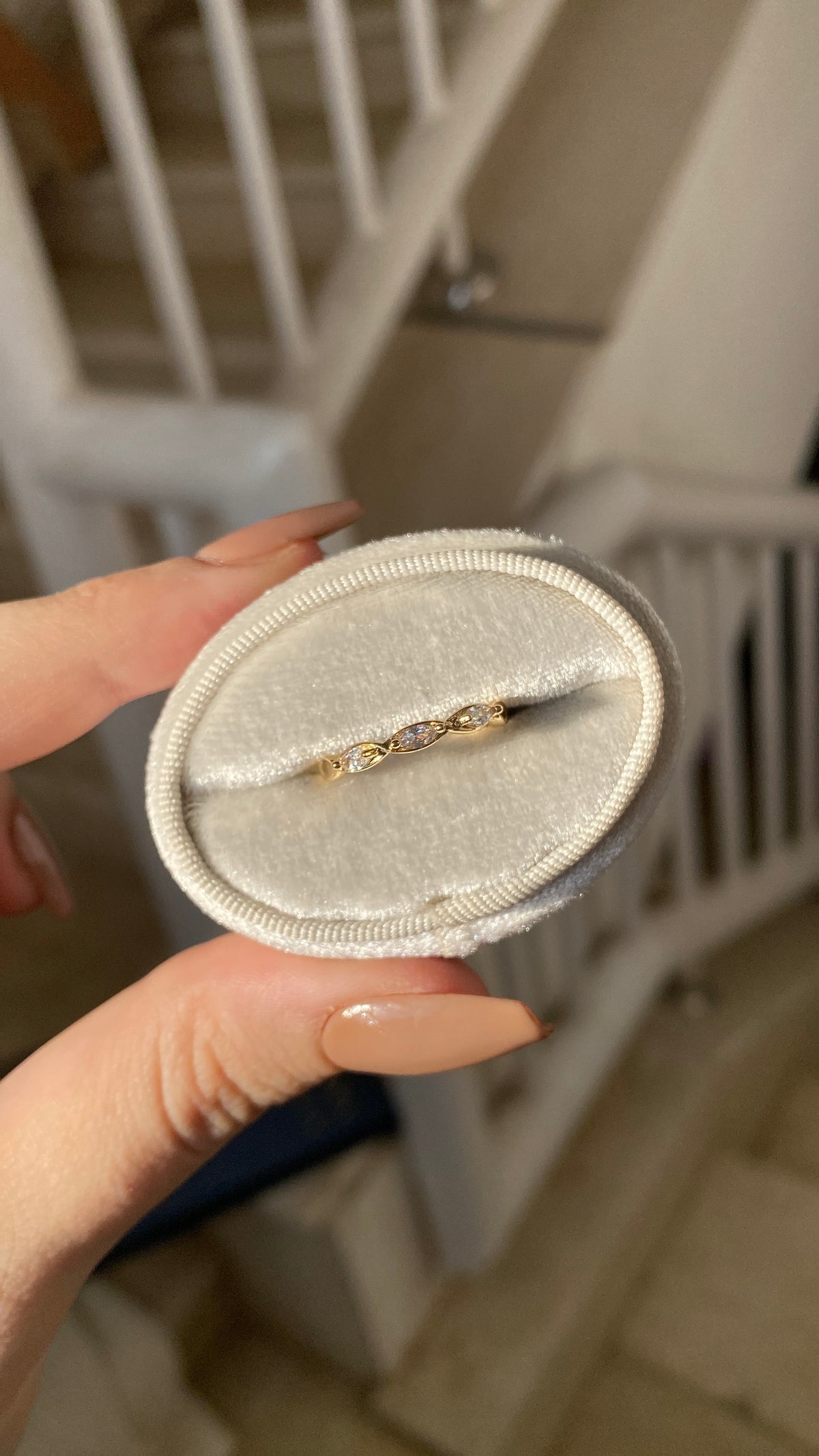 Triple oval ring