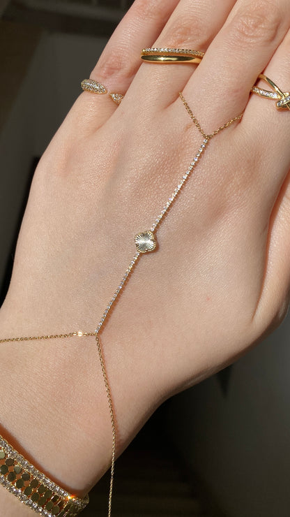 Vancleef handchain stacking
