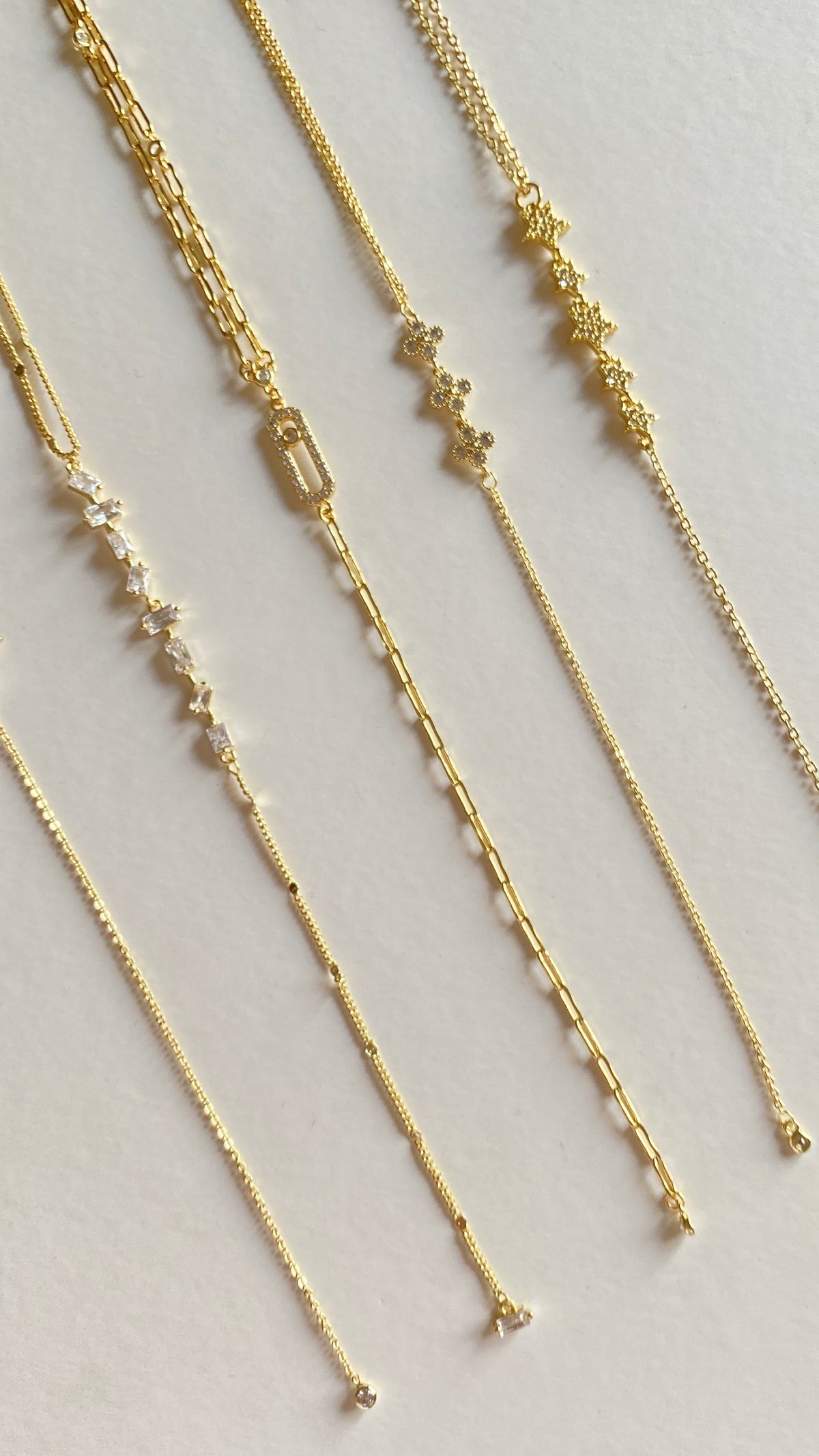 Drop necklaces