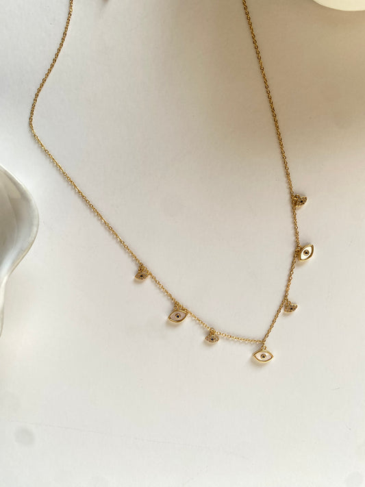 Evil eye necklace