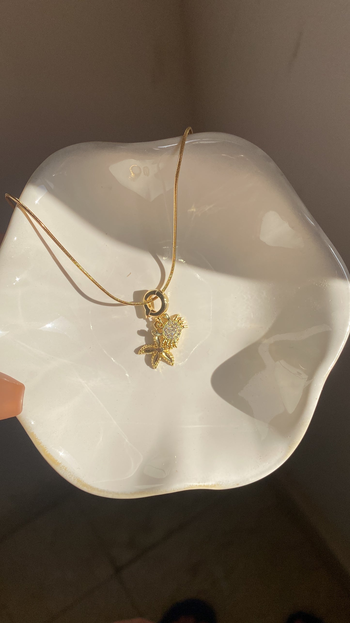Starfish necklace