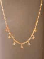 Eternity stars necklace