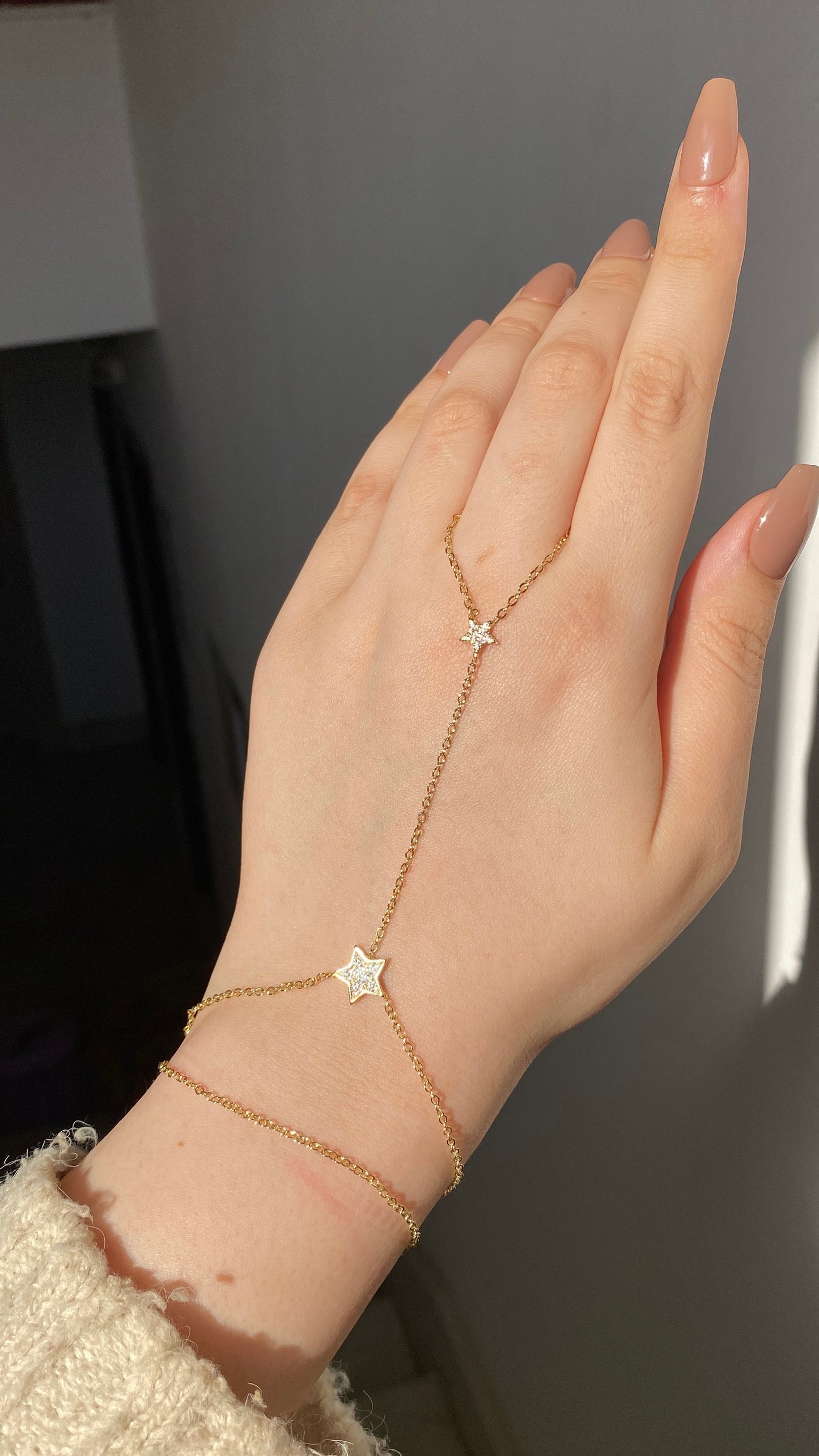 Double star handchain