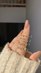 Nail and move rings