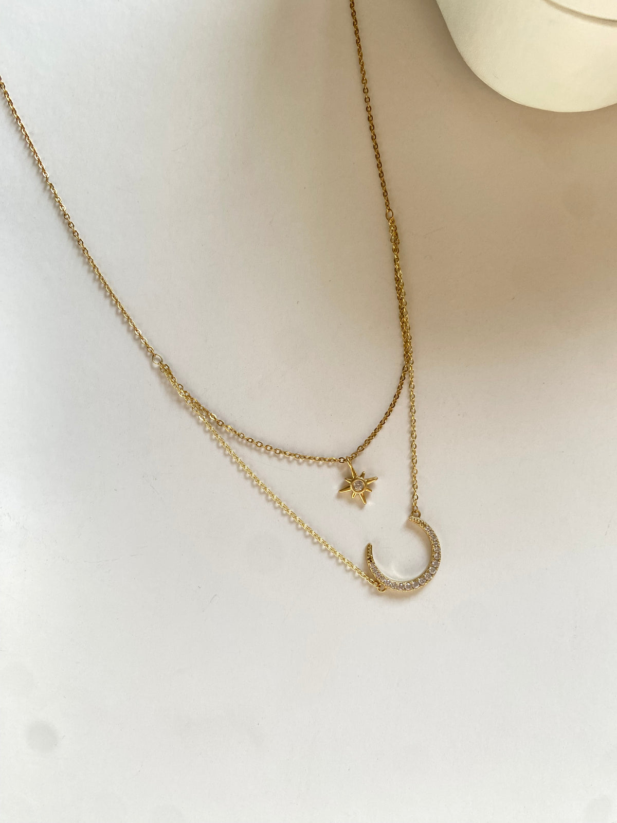 Crescent necklace
