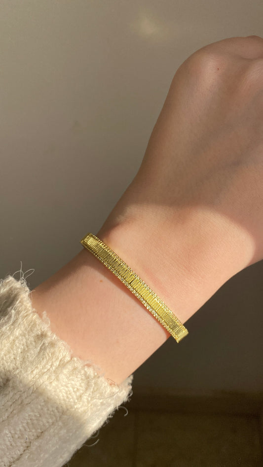 Double tennis bangle