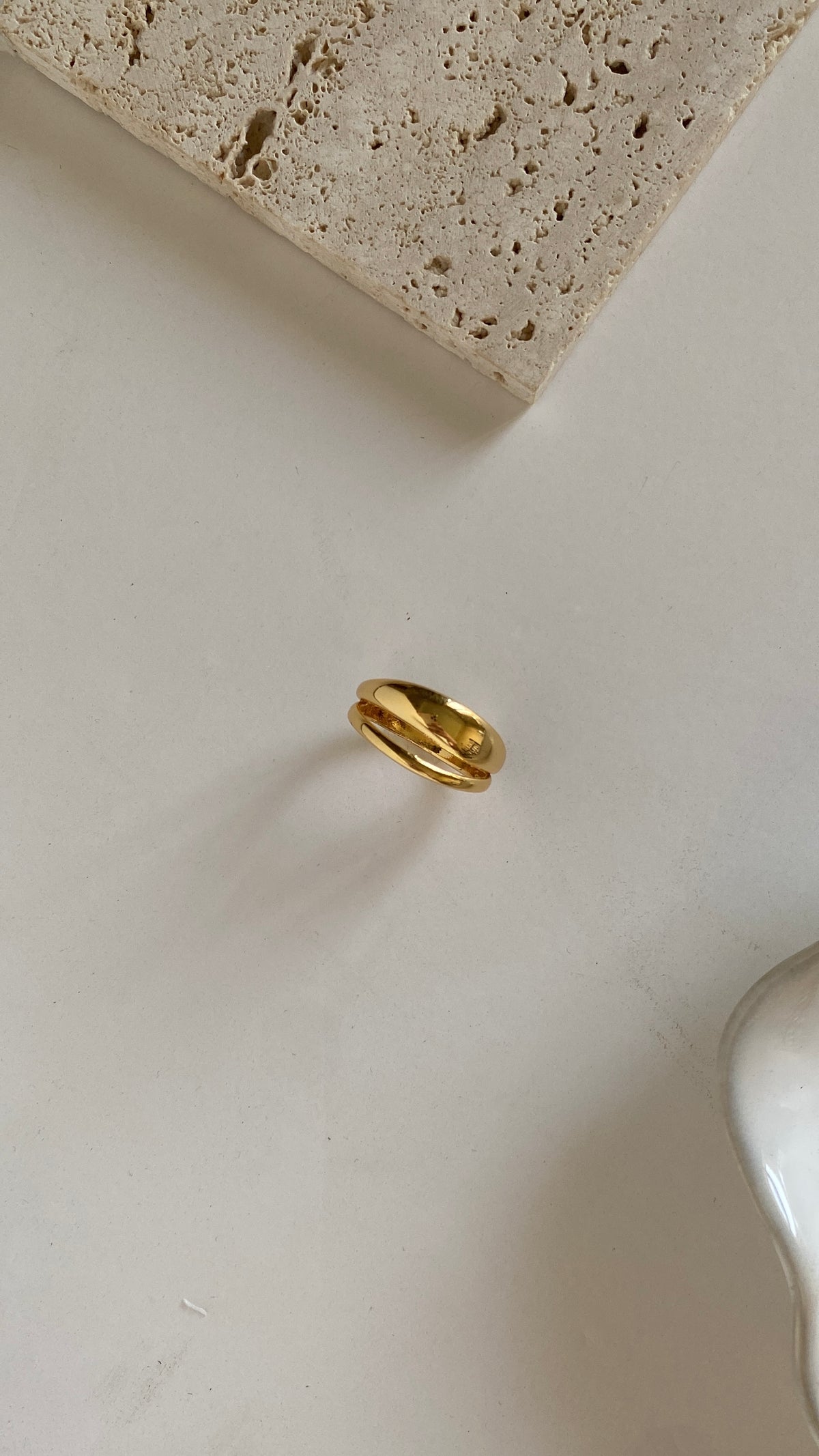 Double layer ring
