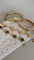 Gold vankleef and cartier