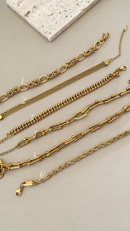 Stainless steel bracelets