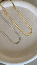 Herringbone necklace