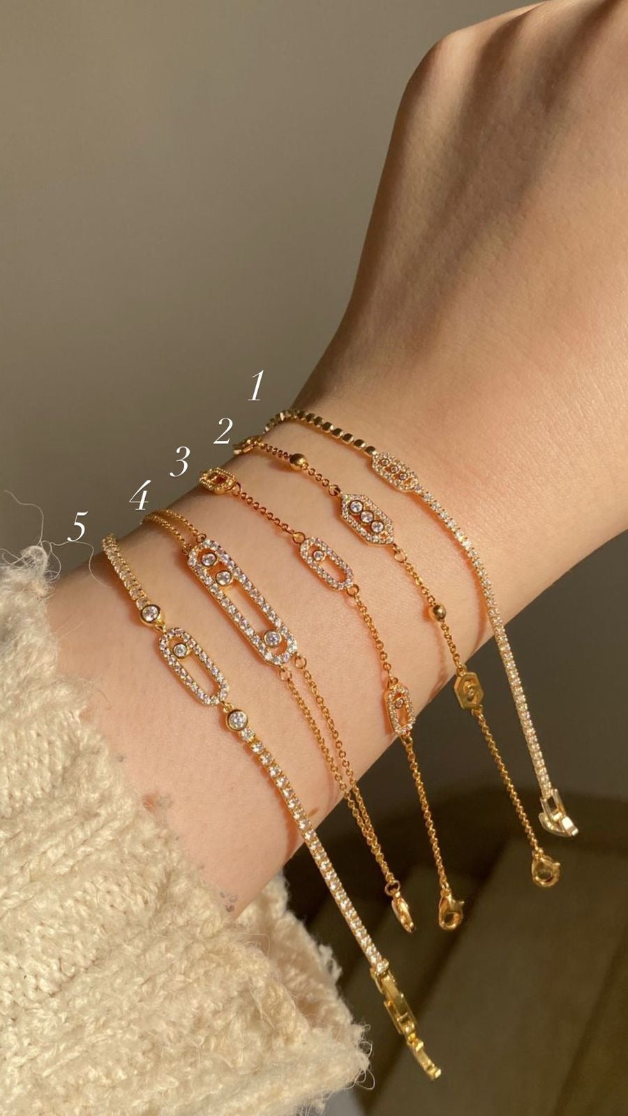 Messika bracelets
