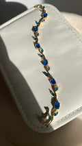 Limited edition blue tulip bracelet