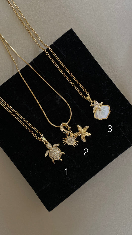 Summery necklaces