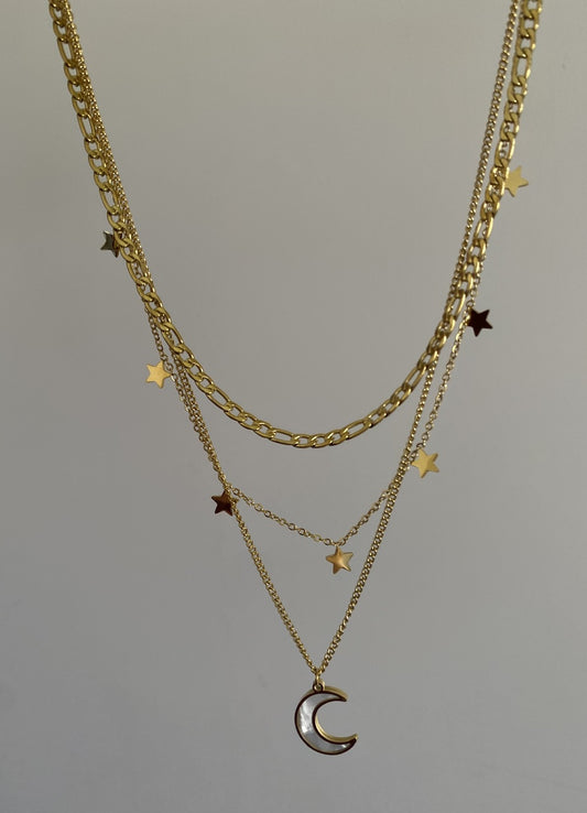 Marble moon set