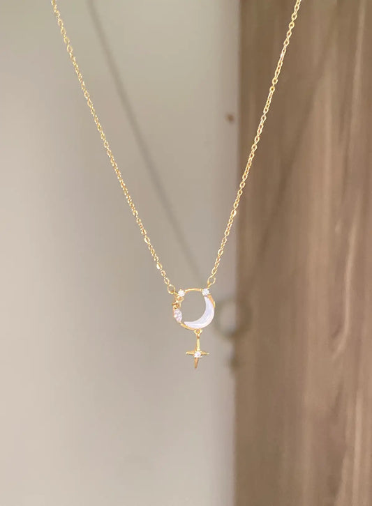 Moon necklace